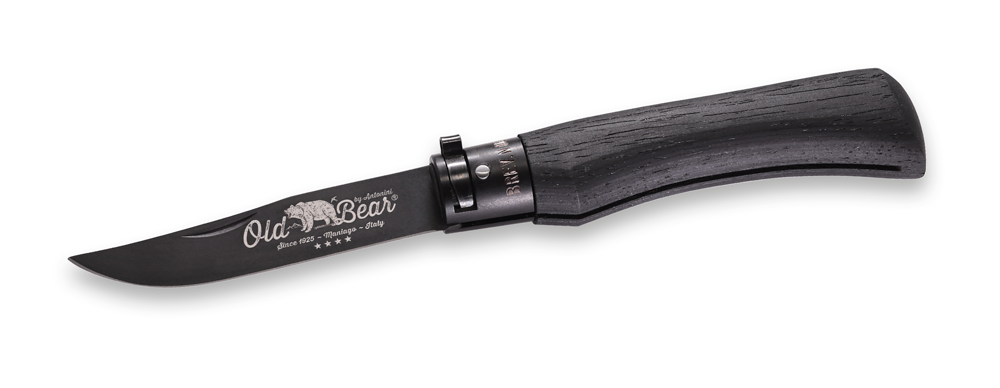 "Old Bear" Black PTFE & Nickel Stainless, Large
