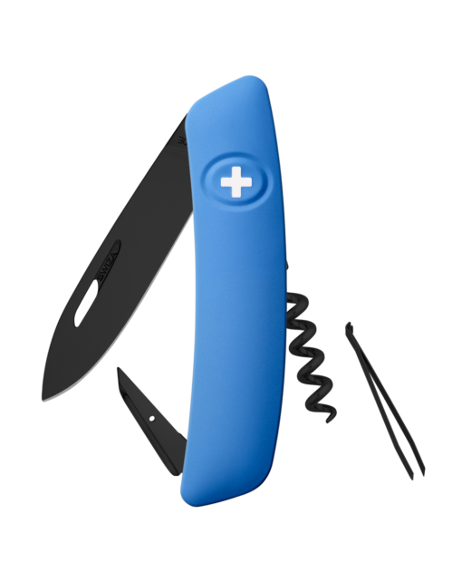 SWIZA D01 ALL BLACK, BLUE