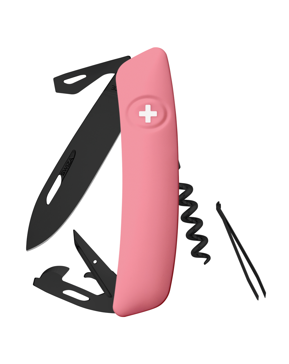 SWIZA D03 ALL BLACK, PINK