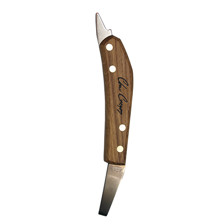 Chris Gregory Hoof Knife 62 Short with pick