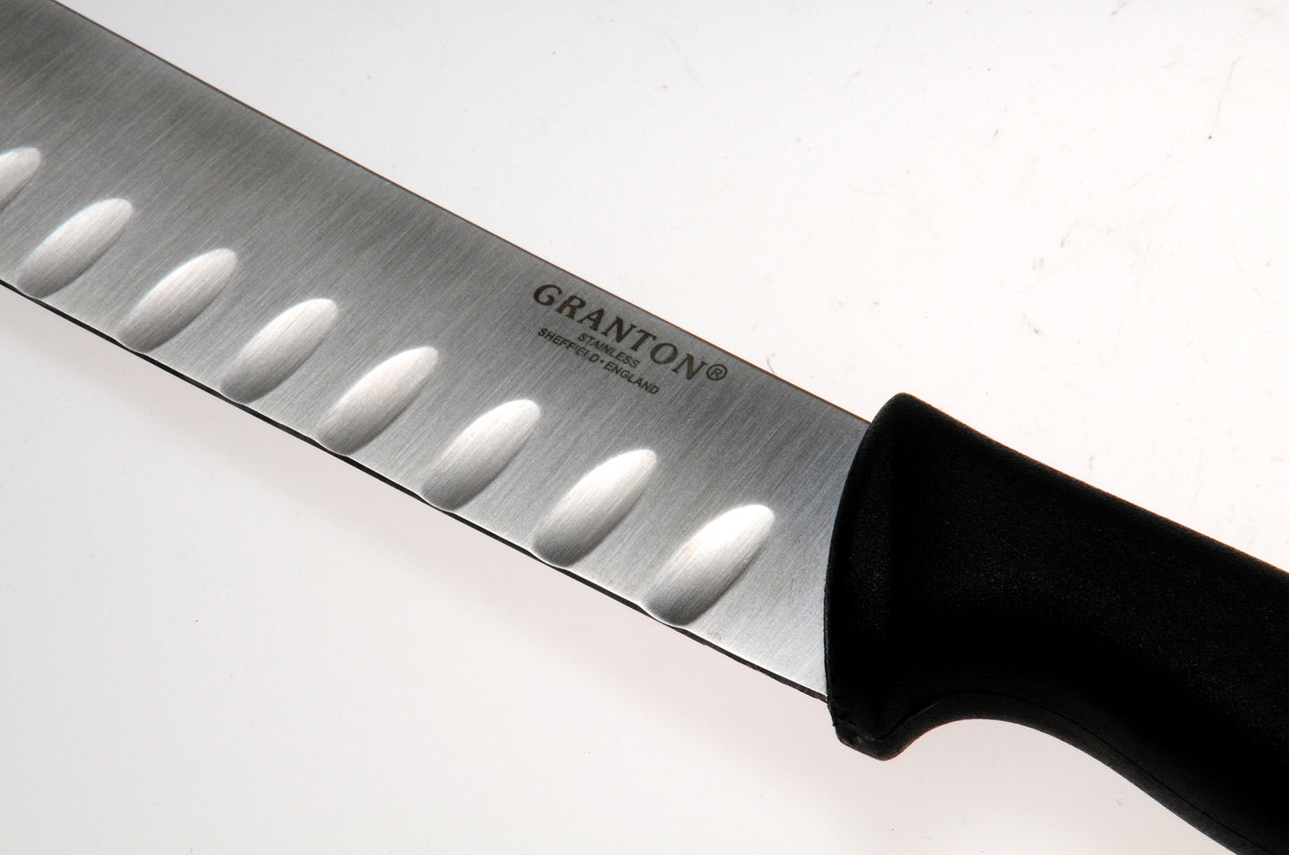 12" Butcher Knife Granton Edge