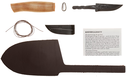 Brusletto Build-it-yourself kit 3 Whittling knife