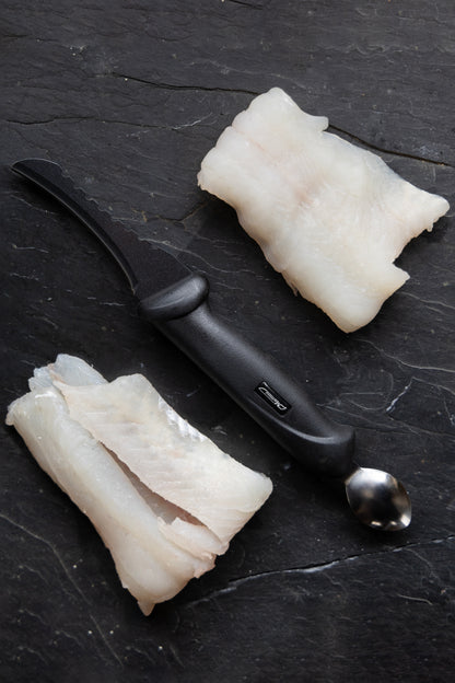 Fish Cleaner, Plastic blade cover