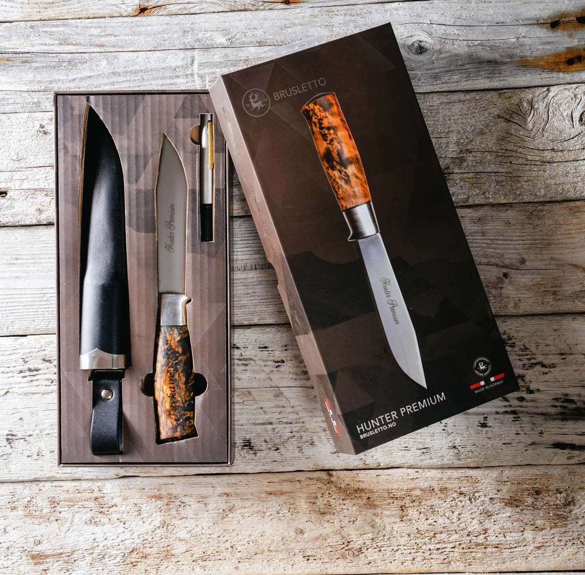 Brusletto Hunter Premium with diamond sharpener