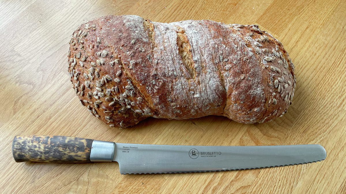 Brusletto Hunter Premium - Bread knife