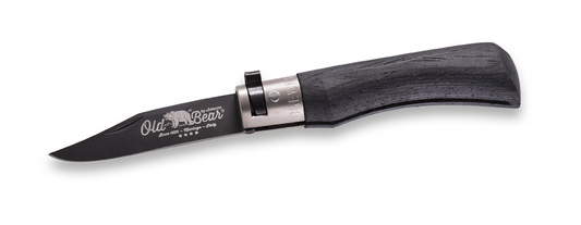 "Old Bear" Black PTFE & NIckel Stainless, Xtra Small