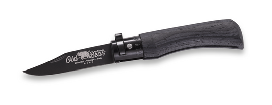 "Old Bear" Black PTFE Coated Stainless, Xtra Small