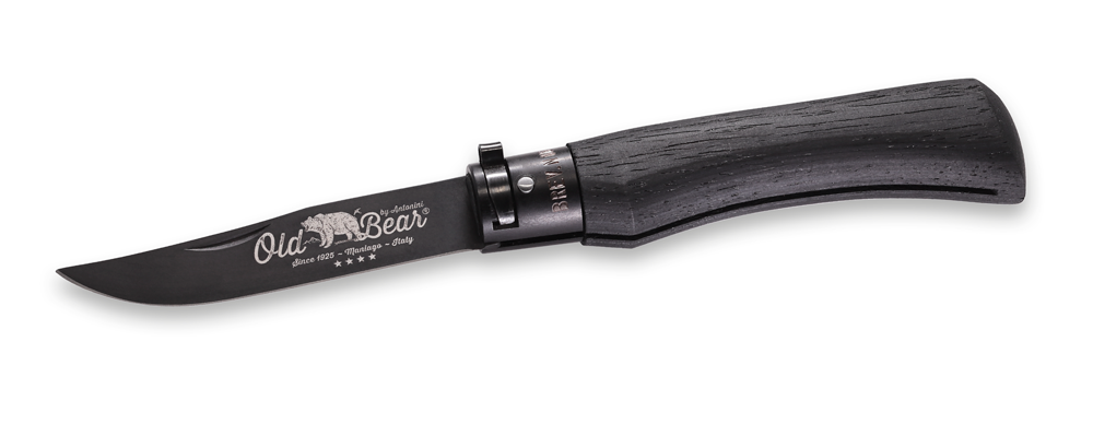 "Old Bear" Black PTFE Coated Stainless, Xtra Large