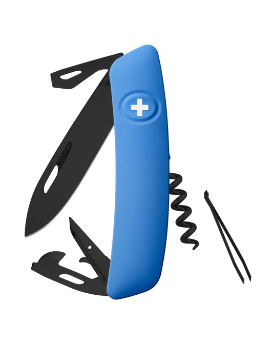 SWIZA D03 ALL BLACK,BLUE