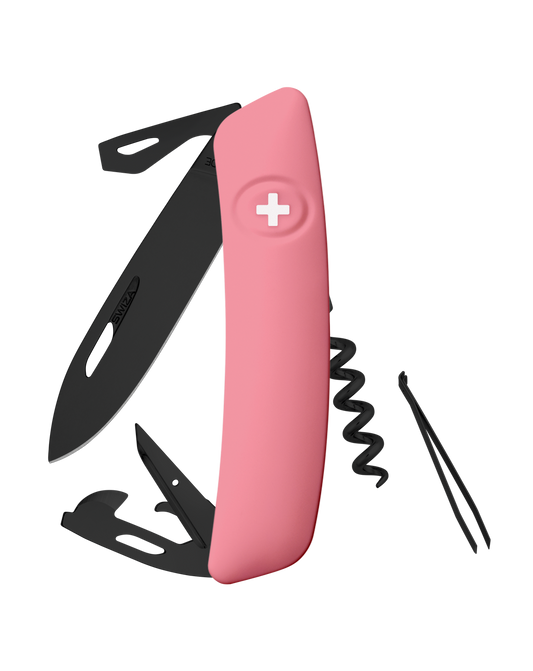 SWIZA D03 ALL BLACK, PINK