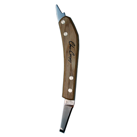 Chris Gregory Hoof Knife 62 Long with pick