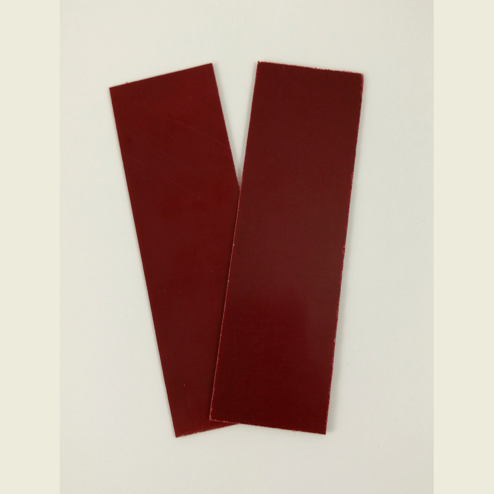 Micarta Red Blade Liner Pair