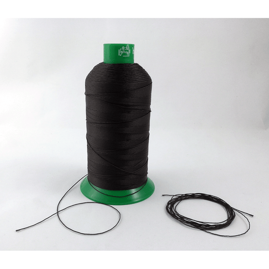 Dark Brown Leather Thread