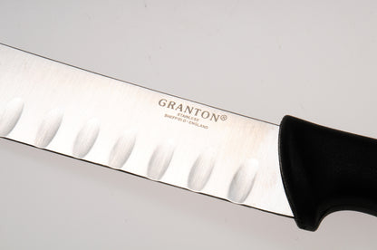 12" Butcher Knife Granton Edge